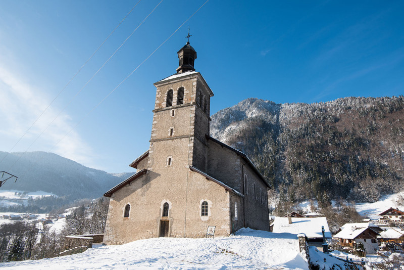 L'église de La Baume