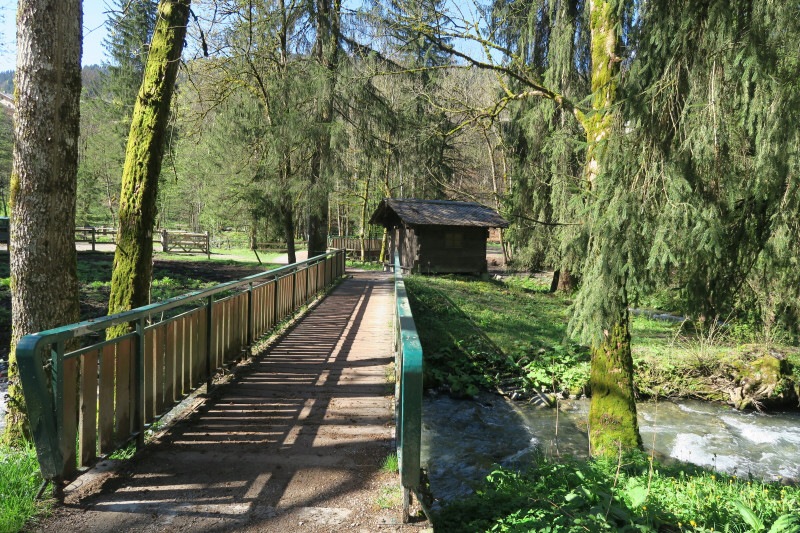 Les Dérèches - promenade au bord de la Dranse_Montriond - © Victor Demilly / Vallée d'Aulps Tourisme Les Dérèches - promenade au bord de la Dranse_Montriond