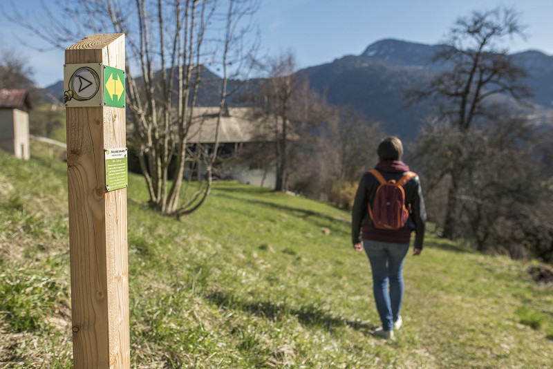 Sentier ludique Seytroux à la loup's