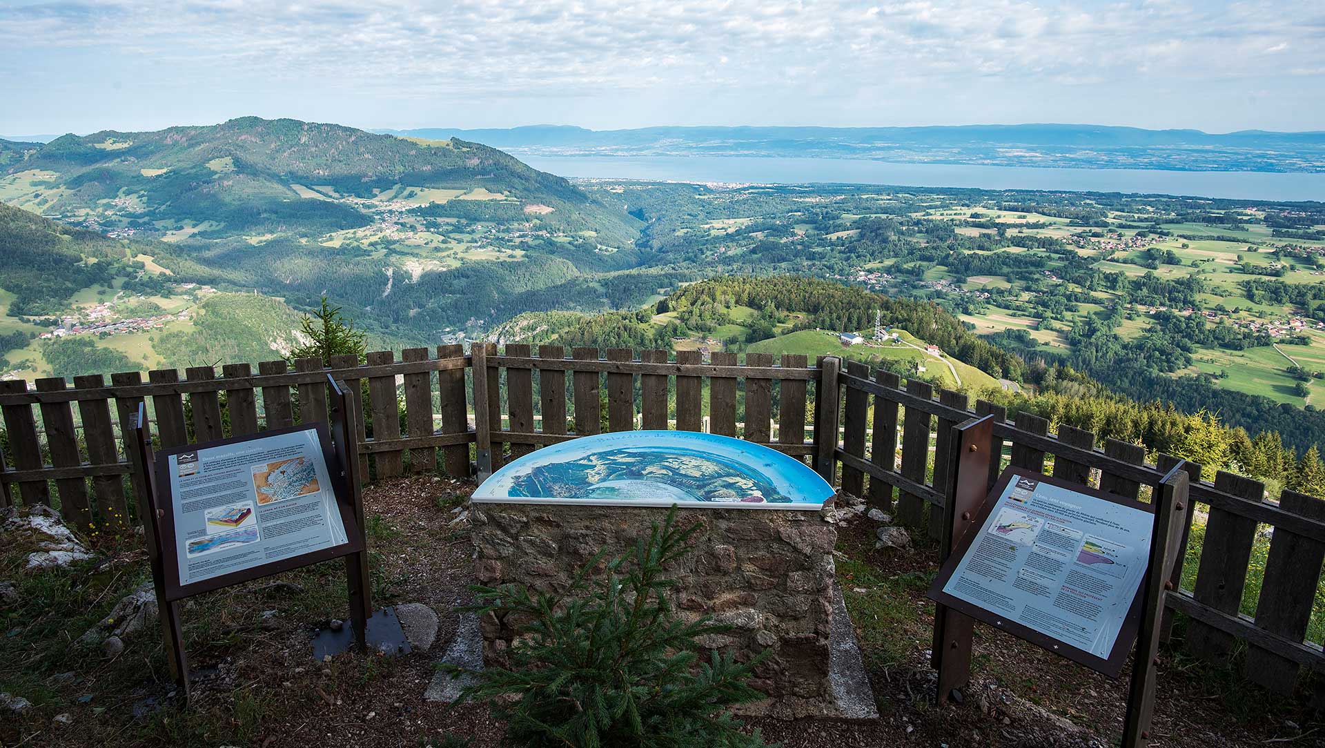 Belvédère de Tréchauffé : site du Geopark Chablais