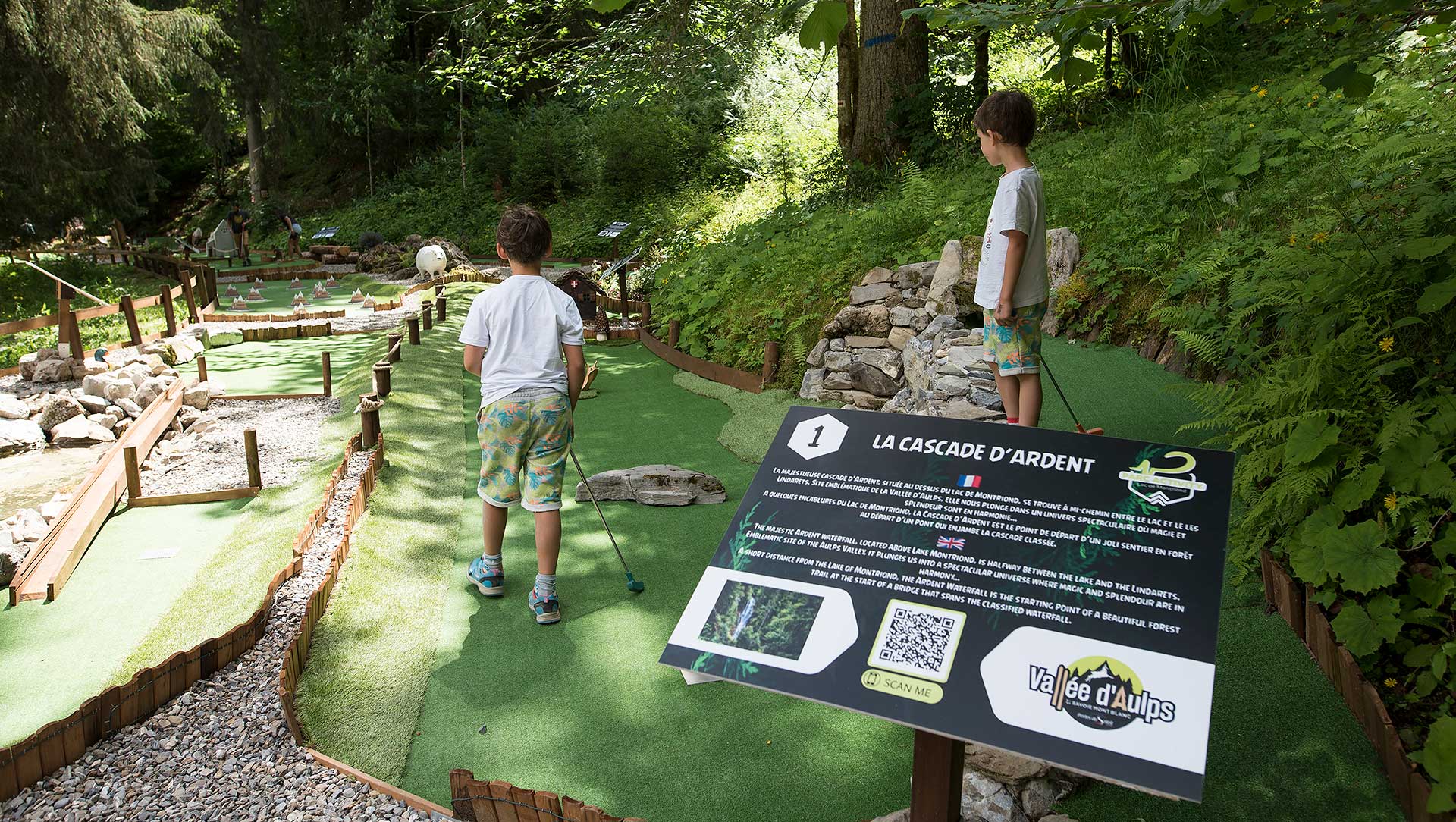 Mini golf du Lac de Montriond