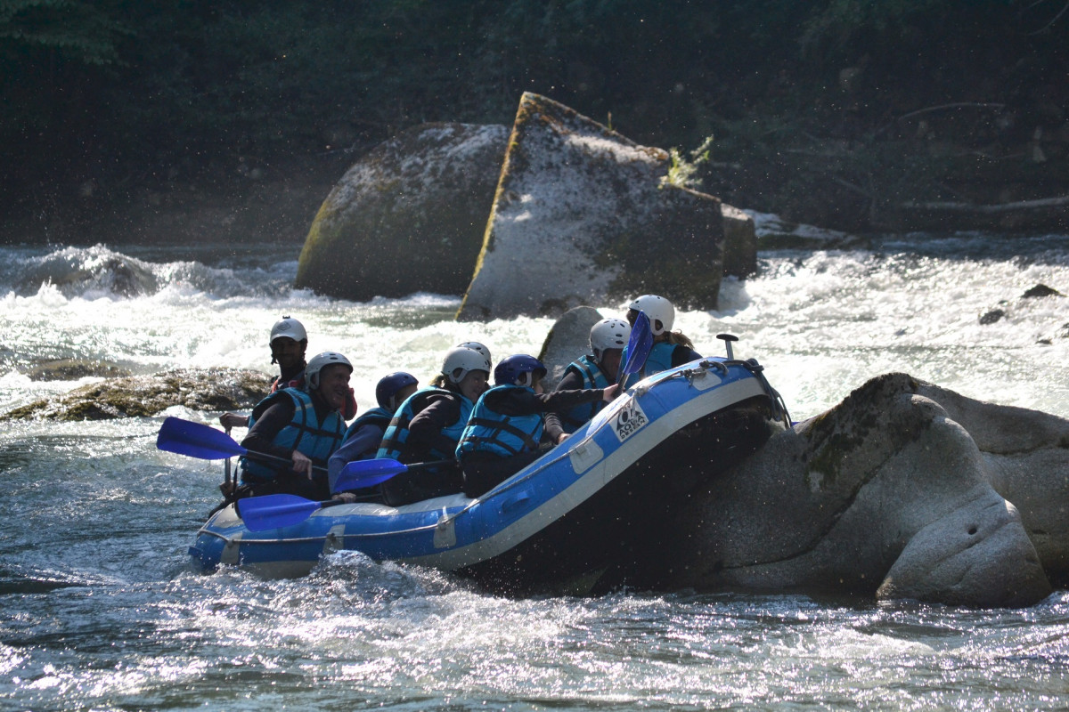 Descente en rafting