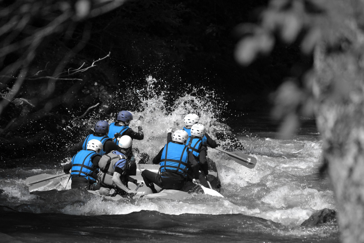 rafting