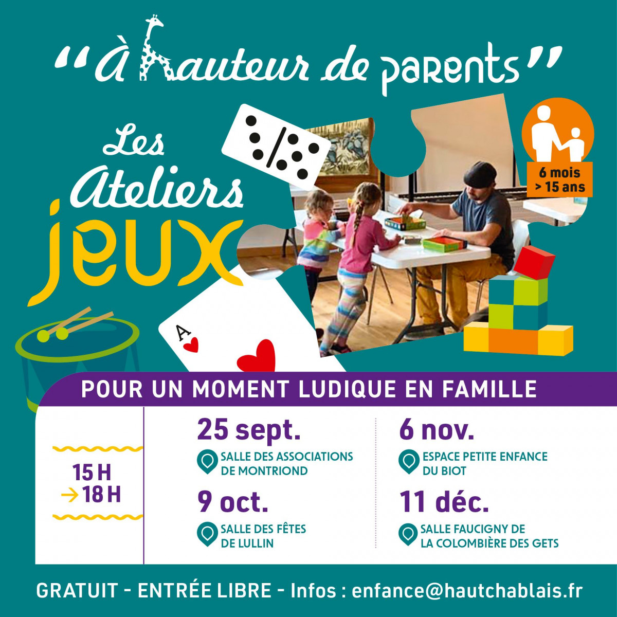 Les ateliers jeux