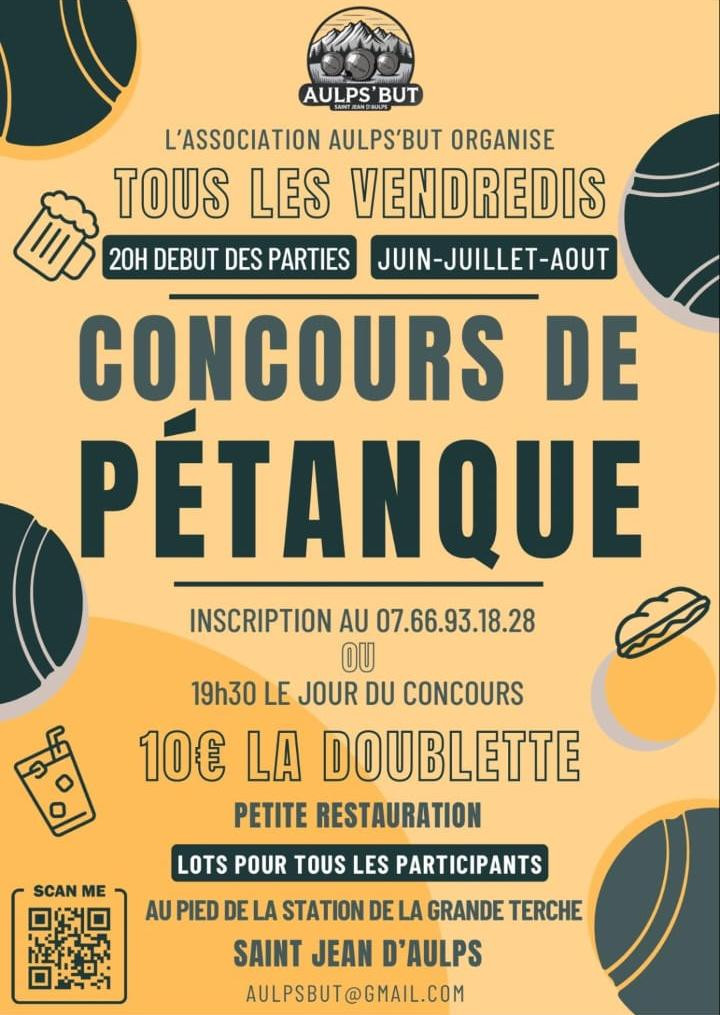 pétanque competition_Saint-Jean-d'Aulps