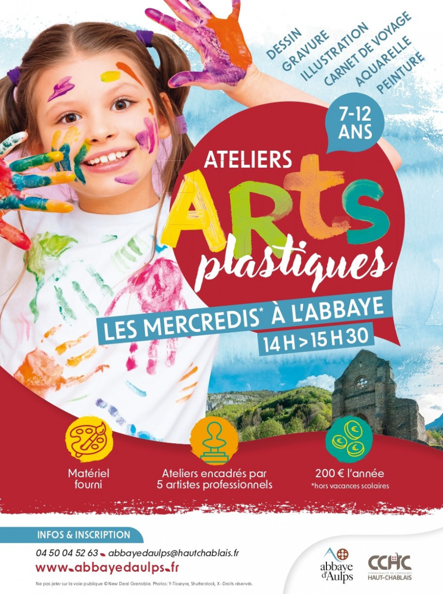 Affiche Ateliers Arts plastiques
