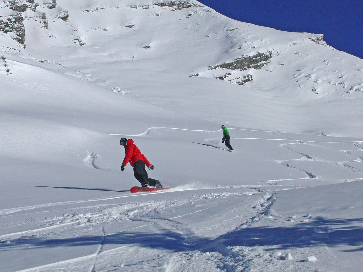 Cours de snowboard