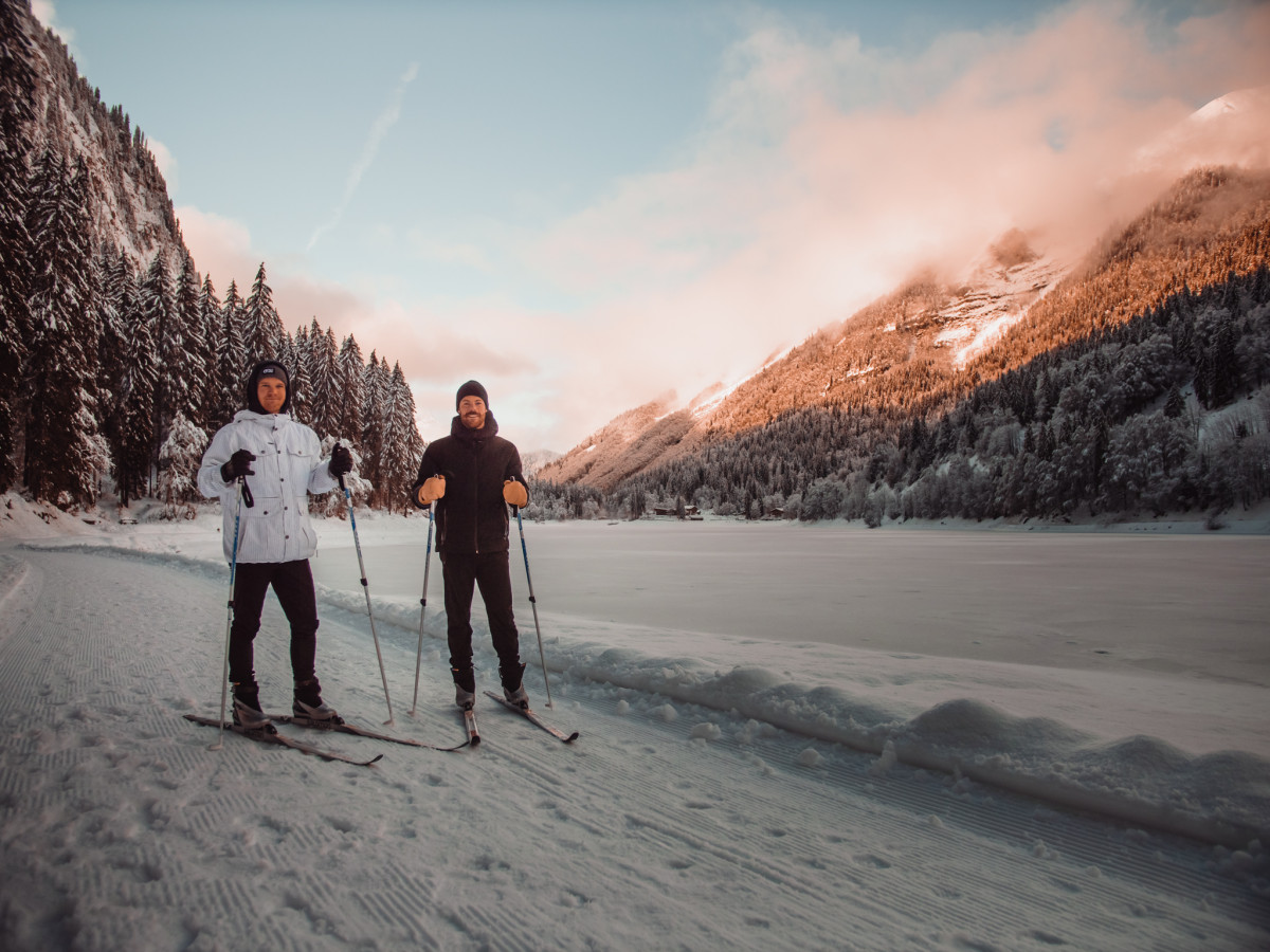Biathlon laser en hiver