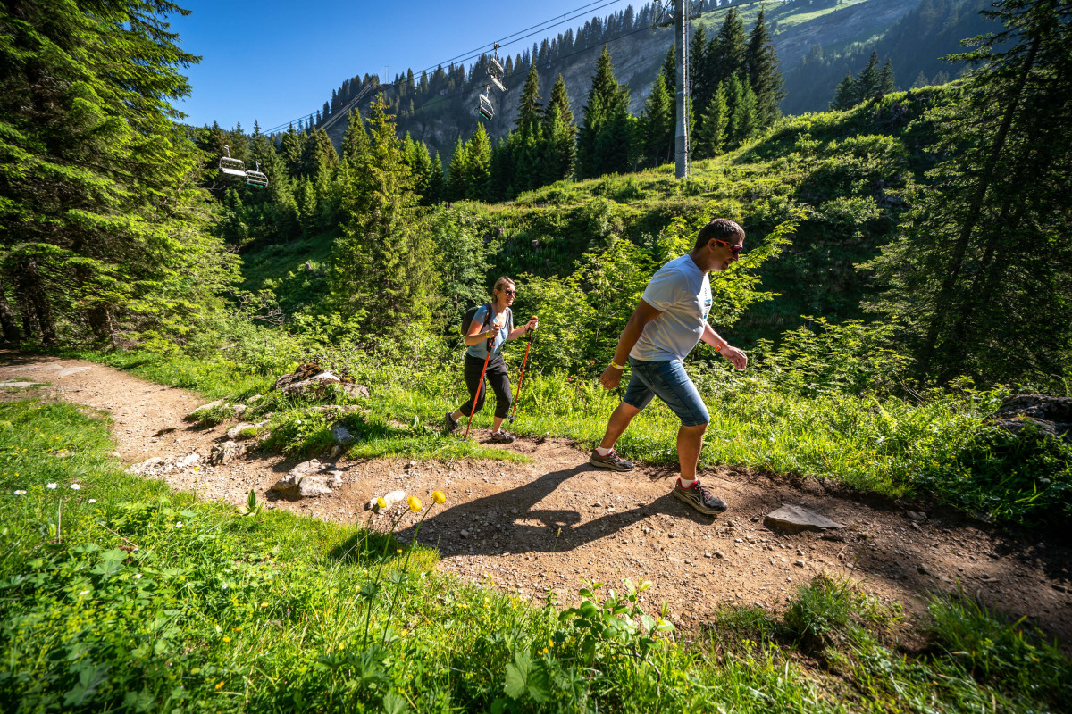 Au dessus des Lindarets Au dessus des Lindarets