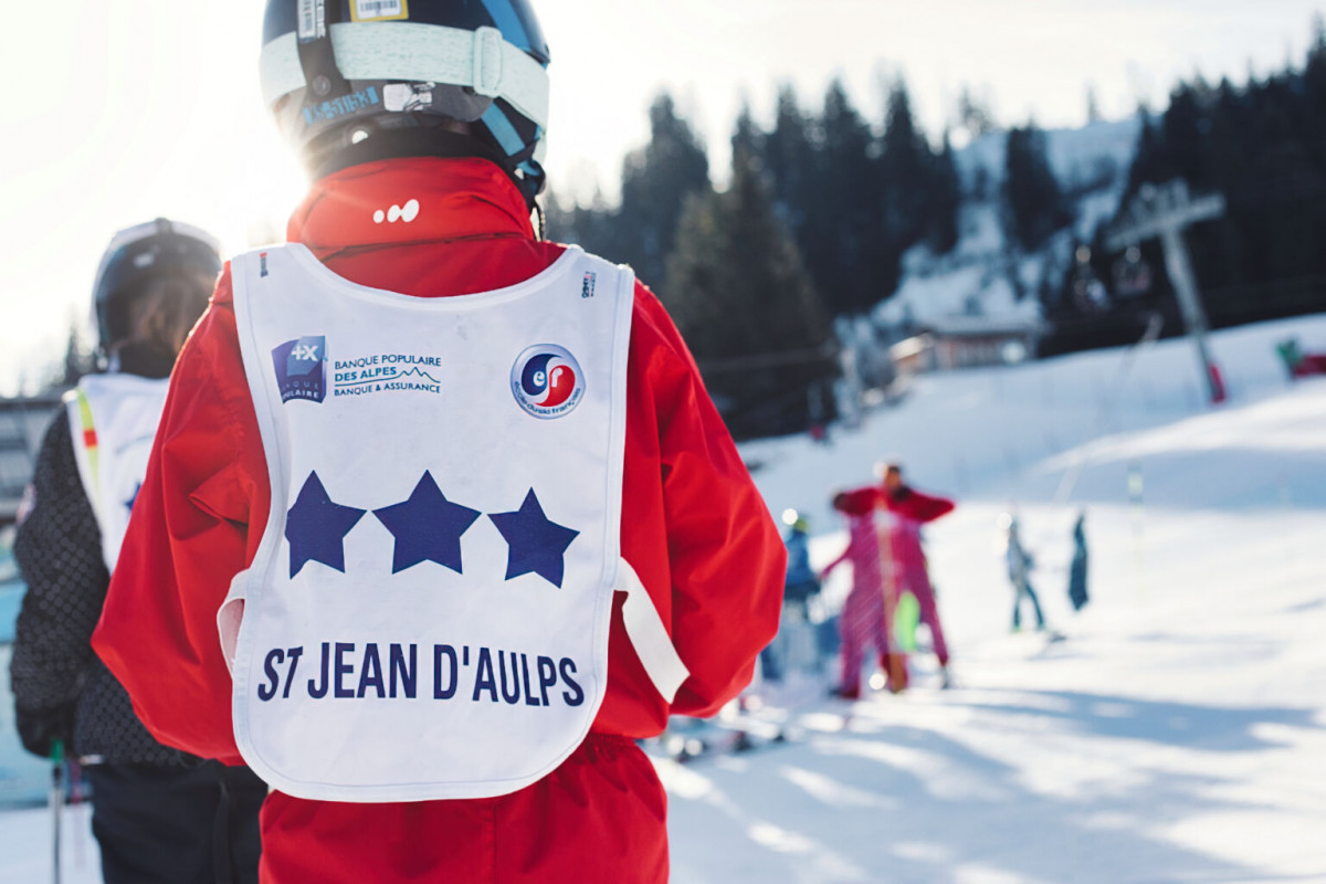 Cours collectif de ski alpin_Saint-Jean-d'Aulps