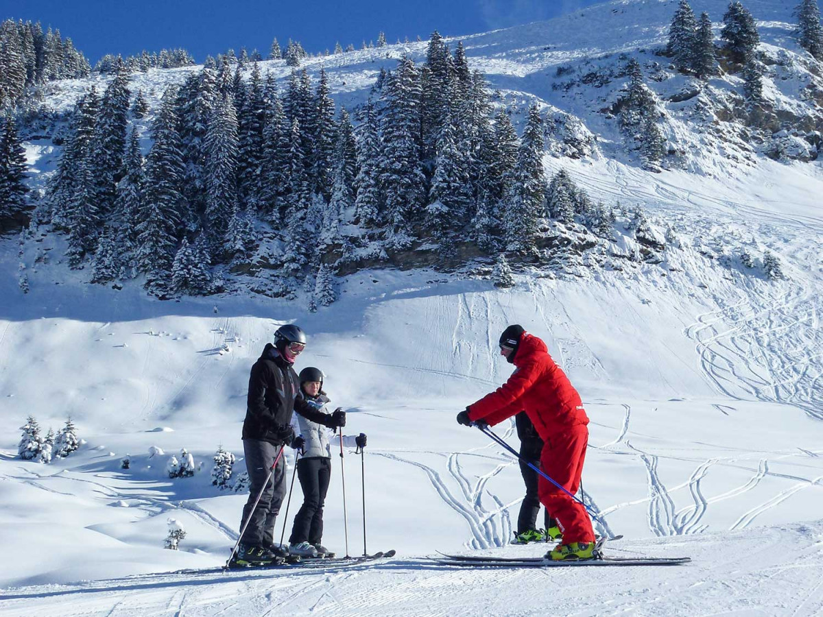 Cours collectifs de ski alpin