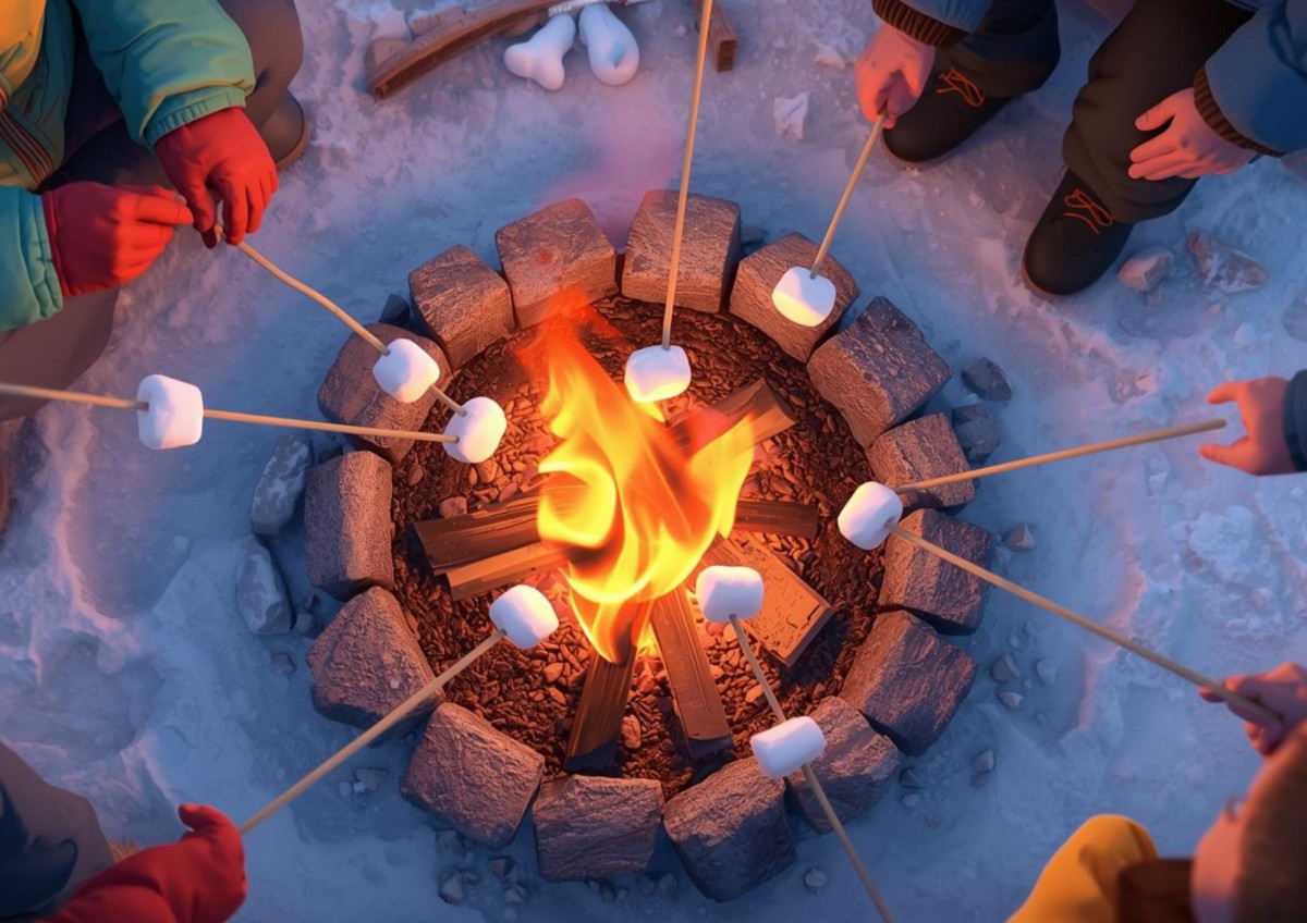 Chamallow party_Saint-Jean-d'Aulps - © Canva IA. Chamallow party_Saint-Jean-d'Aulps