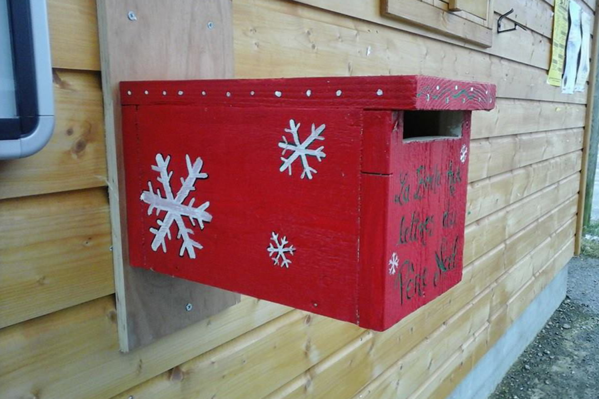 Retrouvez les boites aux lettres du Père Noël dans toute la vallée d'Aulps
