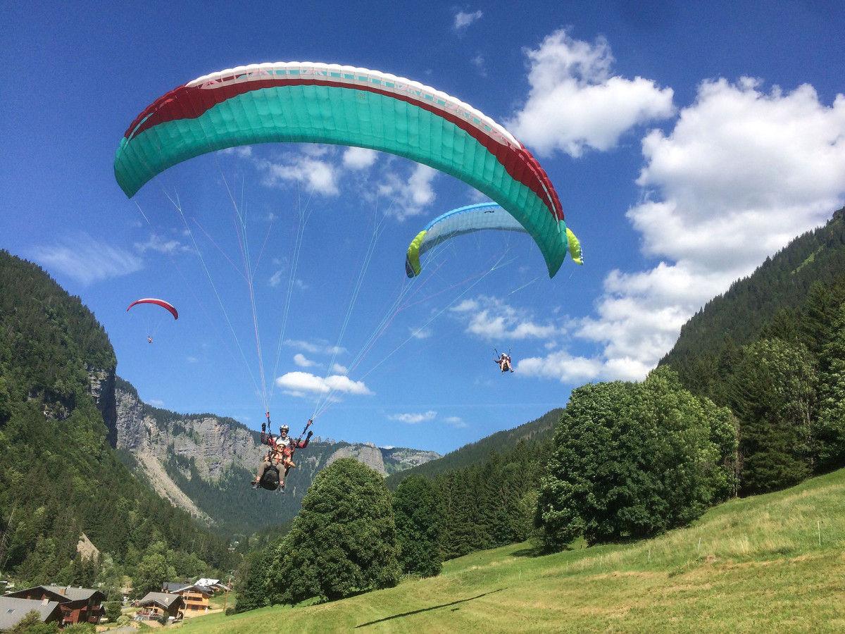 Baptême de l'air en parapente Baptême de l'air en parapente