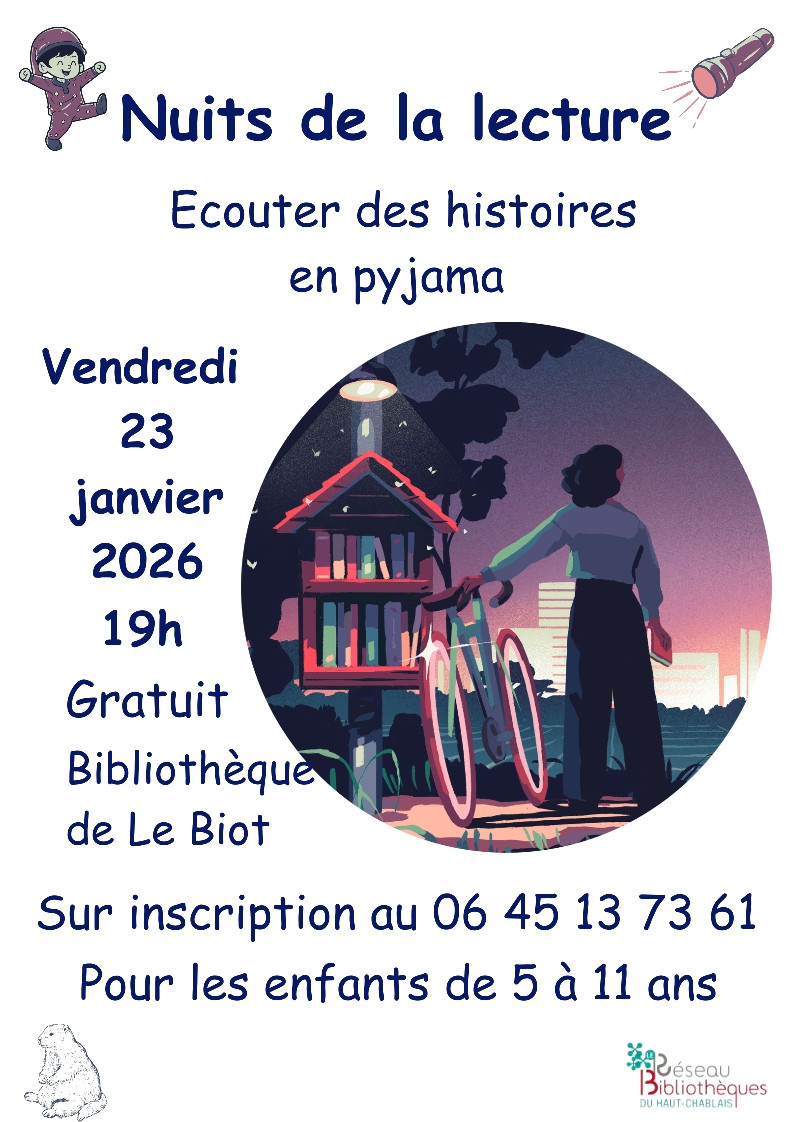 Nuit de la lecture Le Biot