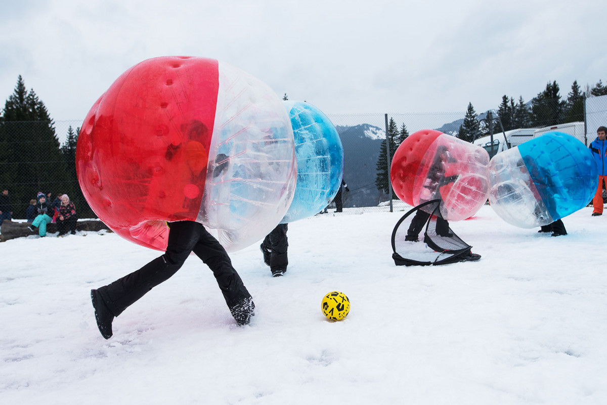 Bubble Foot en hiver