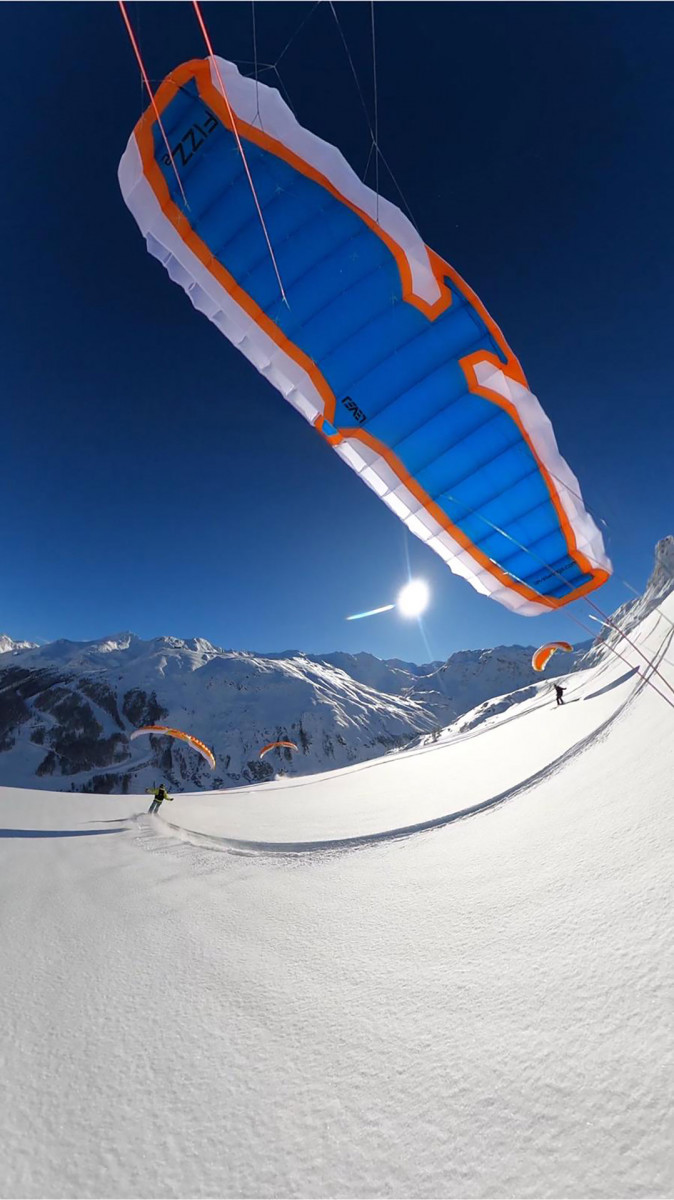 Découverte du speed riding