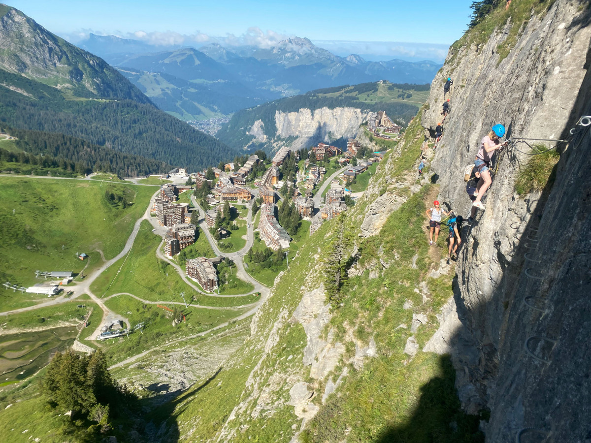 Via-ferrata d'Avoriaz