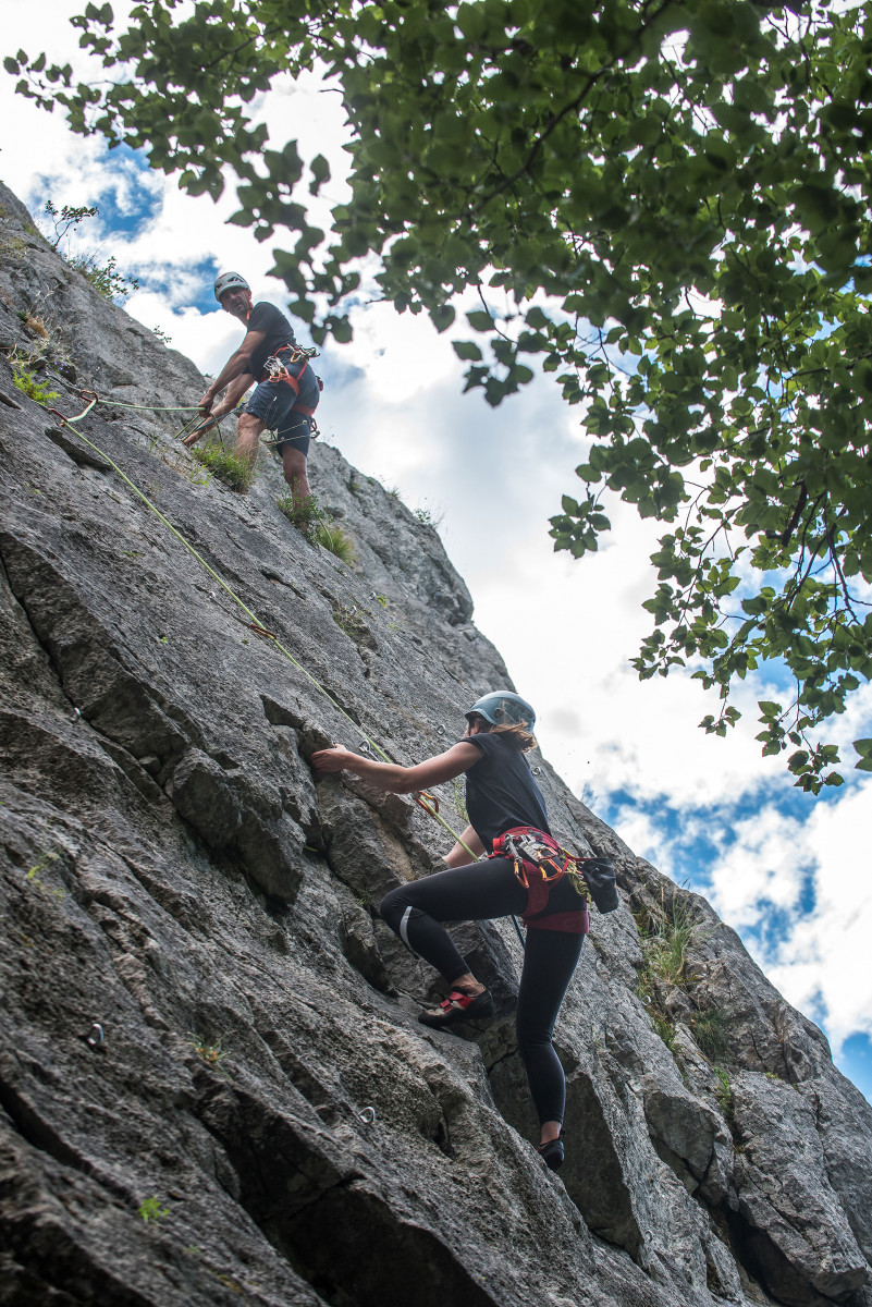 Rocher d'escalade du Bas Thex