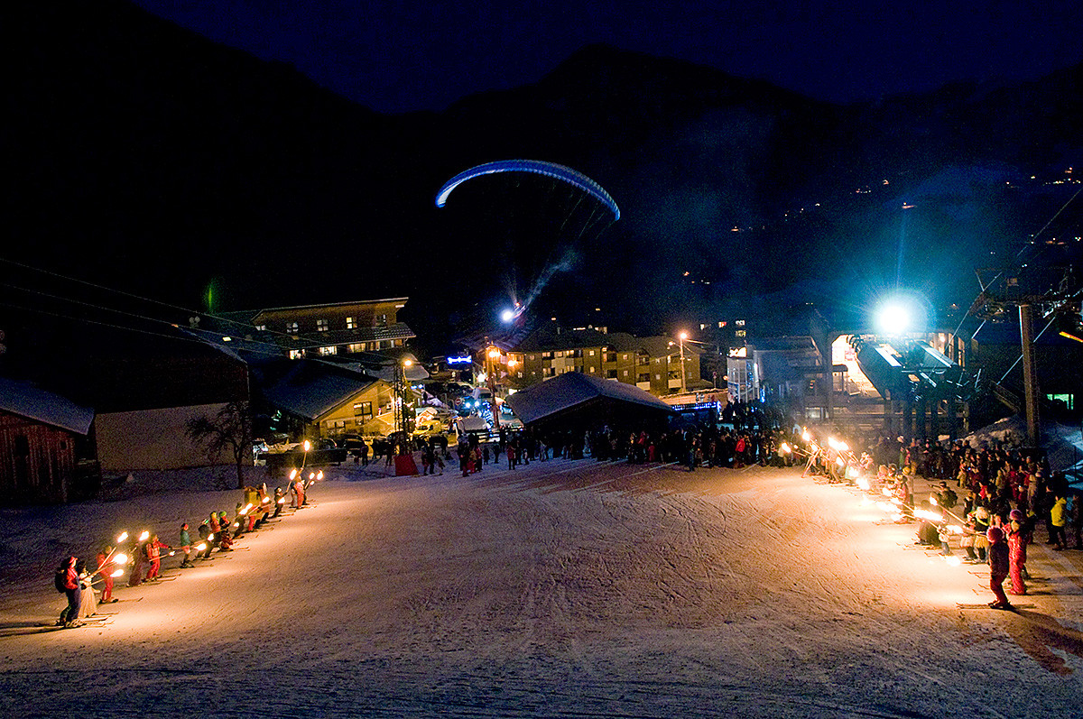 Descente aux flambeaux