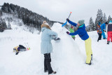 Construction d'igloos