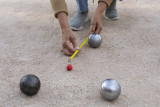 Concours de pétanque.