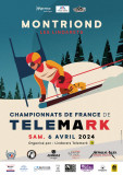 Le championnat de France de télémark a lieu à Montriond - Les Lindarets en 2024.