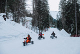 Mountain kart en hiver