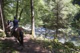 Horse riding - © Yvan Tisseyre / OT Vallée d'Aulps Horse riding