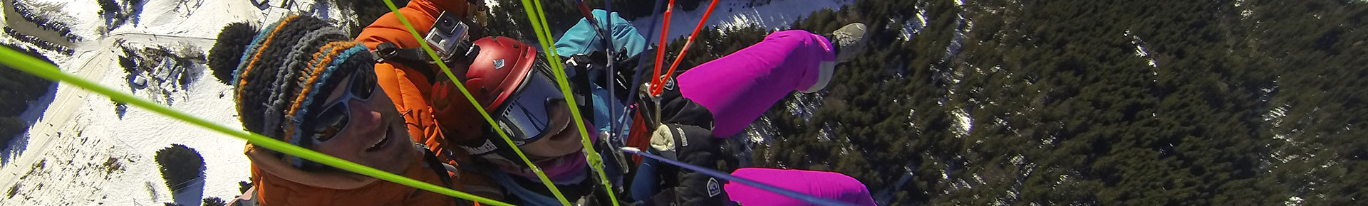Baptêmes de parapente et Vol biplace Découverte en hiver