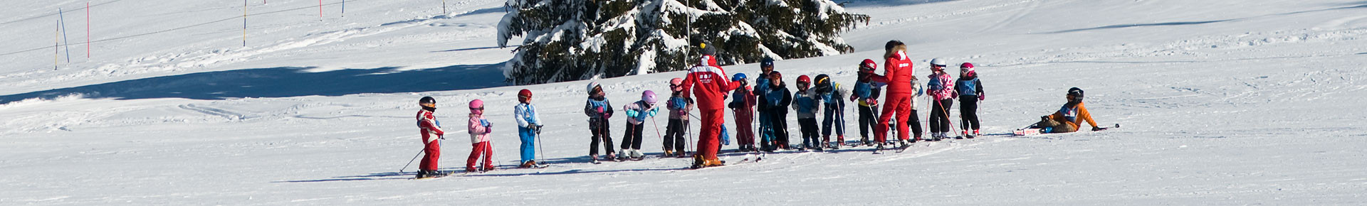 Cours collectif de ski alpin