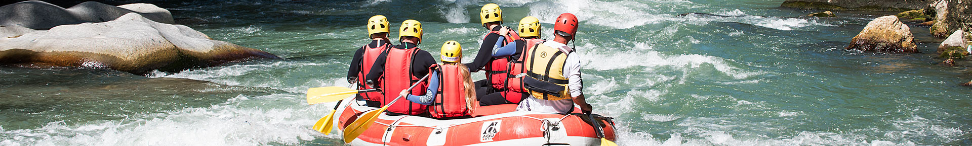Rafting, 7 aventures