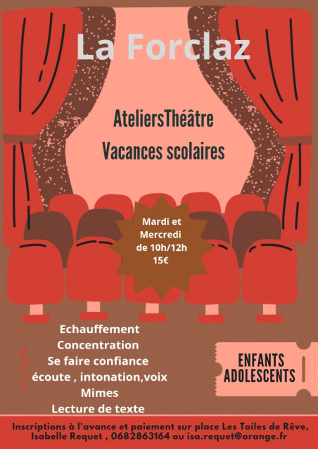 Ateliers Théâtre_La Forclaz