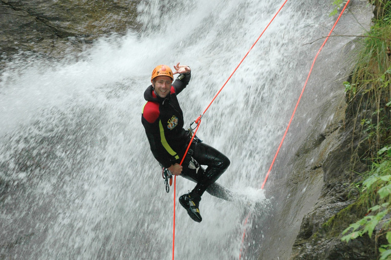 Canyoning, Franck Balmier