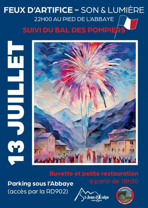 Feux d'artifice Fête Nationale_Saint-Jean-d'Aulps