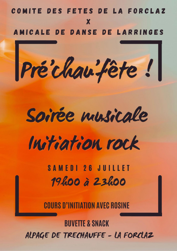 La Pré'chau'fête_La Forclaz