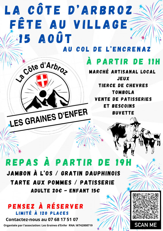 La Côte d'Arbroz - Village festival_La Côte-d'Arbroz