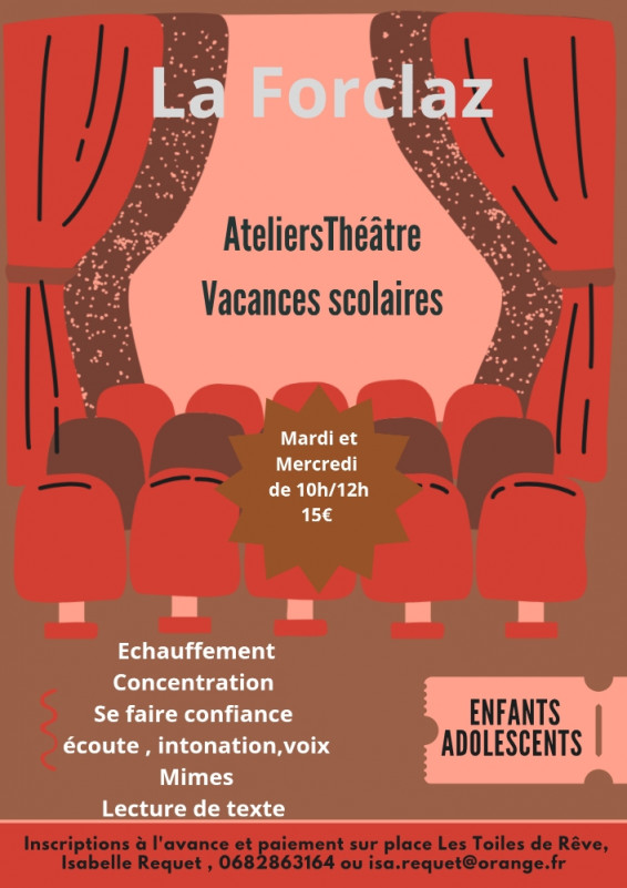Ateliers Théâtre_La Forclaz