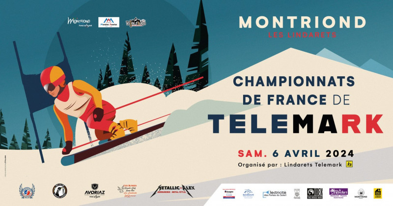 Championnat France Télémarki 2024 Montriond Lindarets
