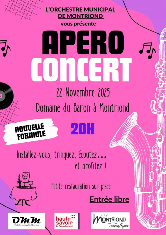 Apéro Concert de l'Orchestre Municipal de Montriond_Montriond