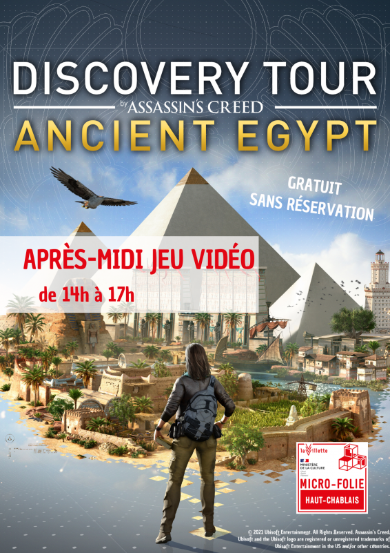 affiche Micro-Folie : jeu vidéo