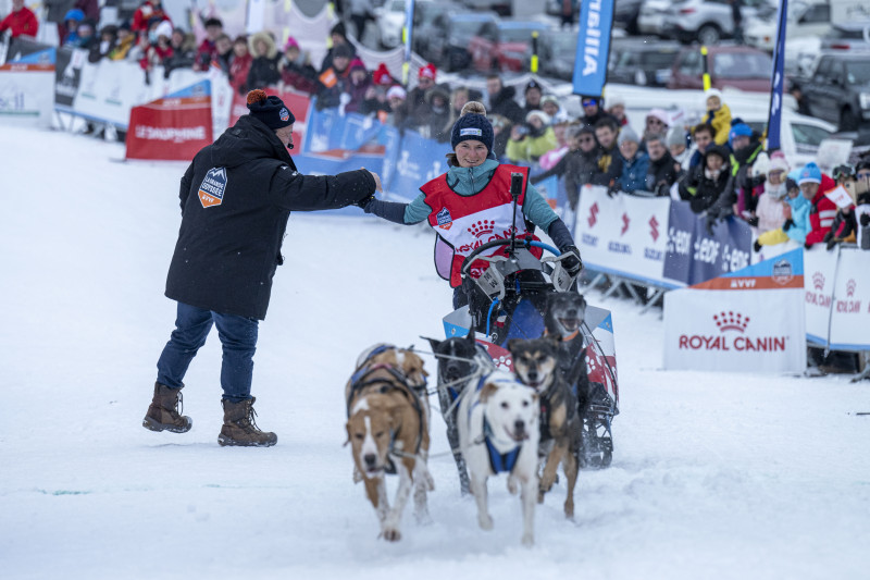 Passage animé aux Lindarets