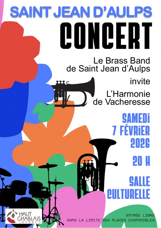 Concert du Brass Band_Saint-Jean-d'Aulps