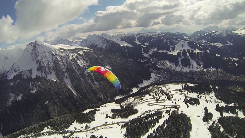 Baptême de parapente avec Aéro-Bi parapente et speed riding