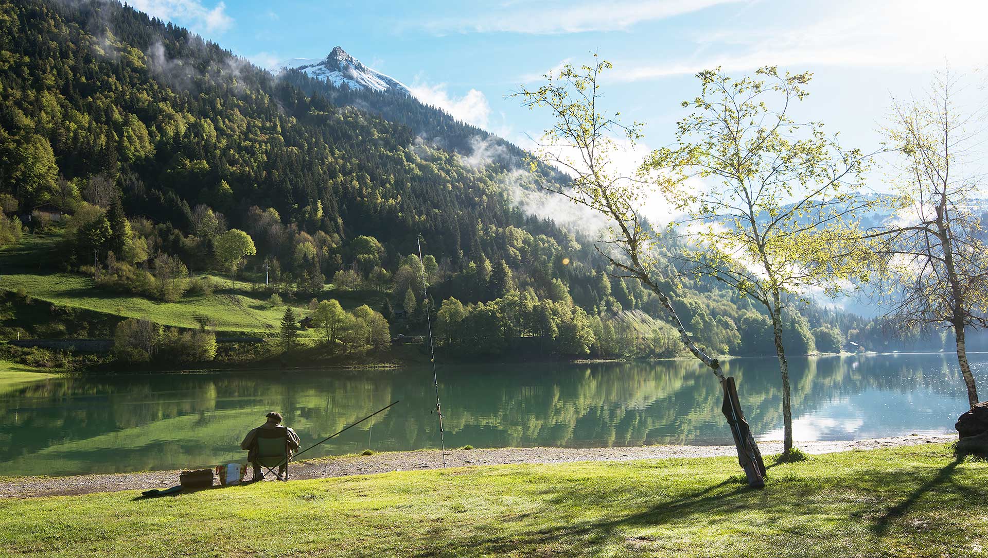 Pêche au Lac de Montriond