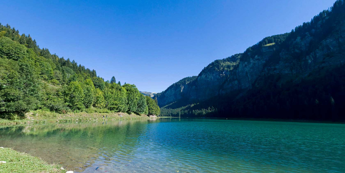 Visite virtuelle du Lac de Montriond